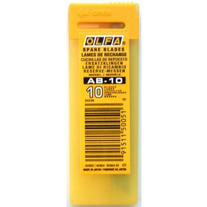 OLFA Blades Ab-10 10/pack 9mm